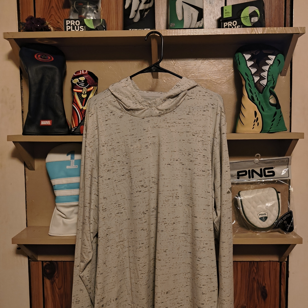 adidas Gray Hooded Sweatshirt